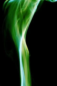 Green smoke Stock Photos