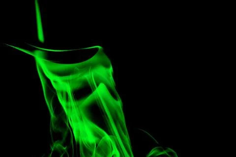 Green smoke Stock Photos