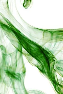 Green smoke Stock Photos