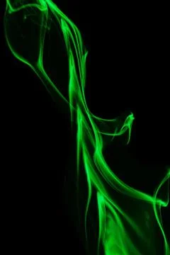 Green smoke Stock Photos