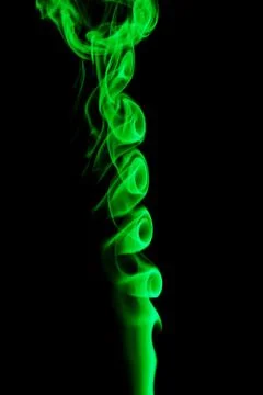 Green smoke Stock Photos