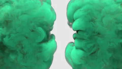 Green Smoke Transition Stock Footage 167927863