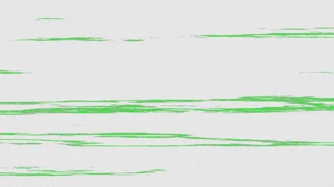 Green Smooth Grunge Lines (Alpha Channel) Видео 205520318