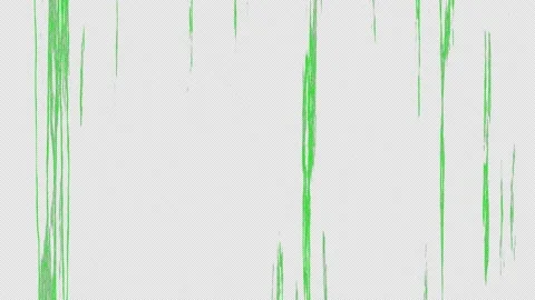 Green Smooth Grunge Lines (Alpha Channel) Видео 205527691