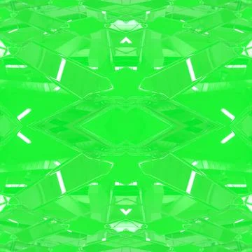 Green smooth surface with white highlights. Beautiful seamless.  Stock Illustration