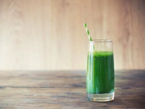 Green smoothie Stock Photos