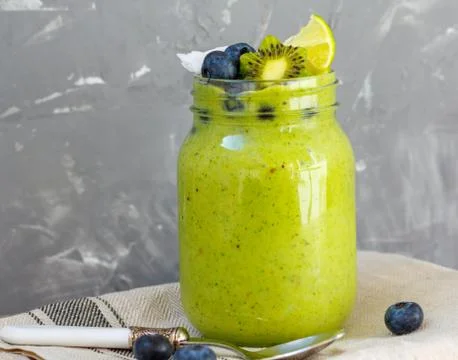 Green smoothie Stock-Fotos