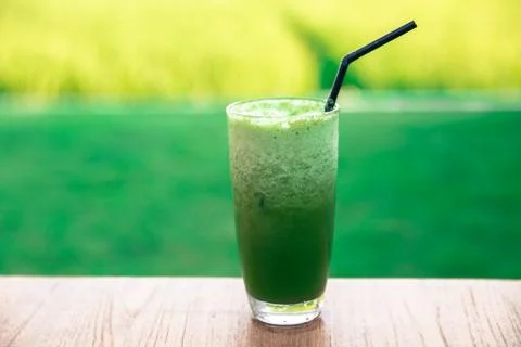 Green smoothie Stock Photos