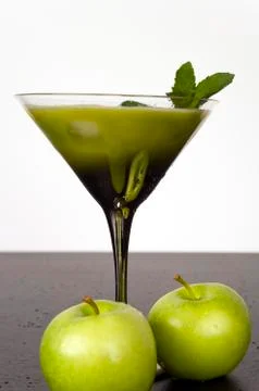 Green Smoothies Stock Photos