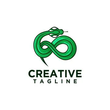 Green snake Stock Illustration