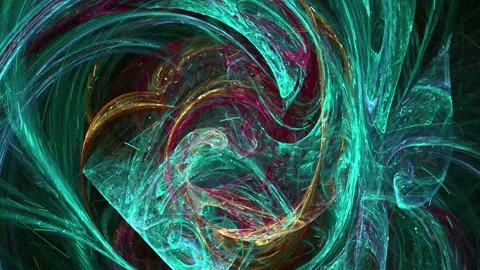 Green snow dimond pattern abstract motion background Stock-Footage 91147282