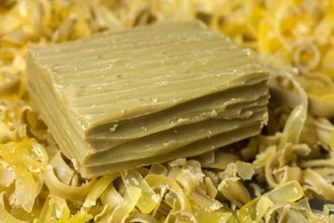 Green soap Stock Photos