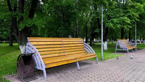 A green sofa Stock Photos