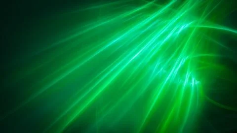 Green soft light from heaven Stock Illustration