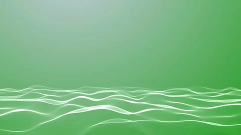 Green Soft Waves Lower Third Stock Footage 79786513