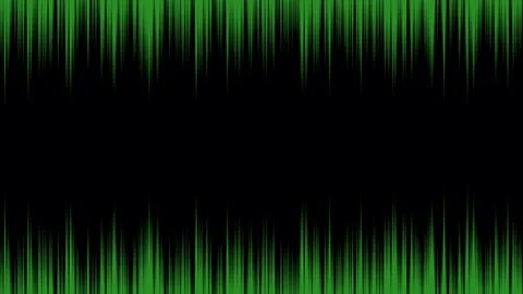 Green Sound Wave Digital Equalizer Abstract Animation Stock Footage 332337433