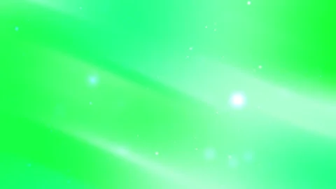 Green sparkle background with bokeh light overlay Stock Footage 304132766
