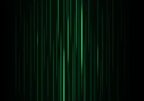 Green speed laser technology background Stock Illustration