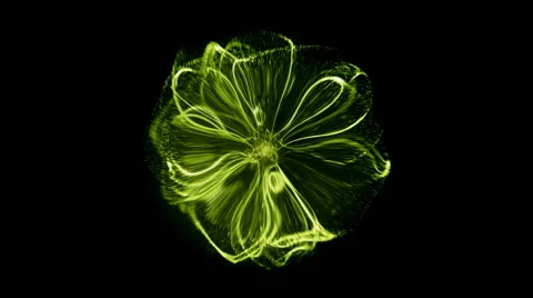 Green spherical abstract 스톡 동영상 65800455