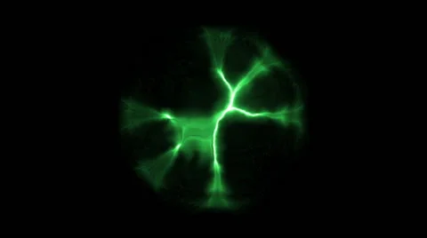 Green spherical electronics 스톡 동영상 52581885