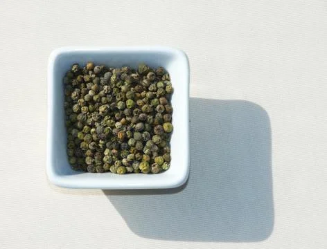 Green spice on white background Stock Photos