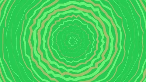 Green spiral abstract pattern design Stock Illustration