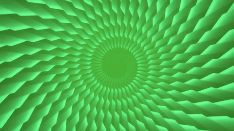 Green Spiral Abstract Pattern Looped Animation Stock Footage 241930201