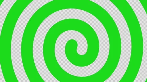 Green spiral animation, abstract background element Stock Footage 337618504