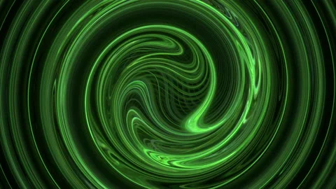 Green spiral pattern abstract motion background Stock Footage 91147512