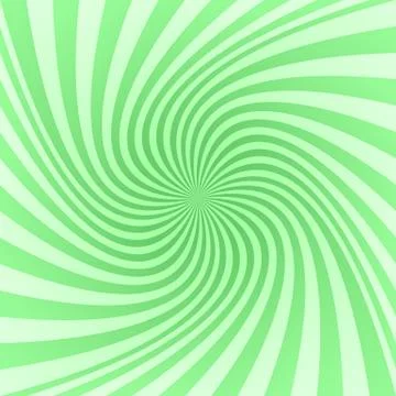 Green spiral pattern background Ilustração Stock