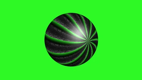 Green spiral vortex abstract motion graphic loop animation Stock Footage 325685006