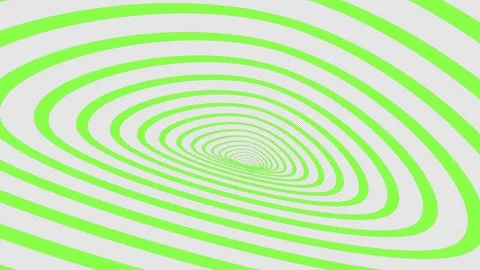 Green Spiral Vortex Loop for Hypnotic Digital Background Stock Footage 347141034