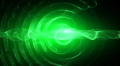 Green spirals seamless looping bg d4539R LN Stock Footage 6719609