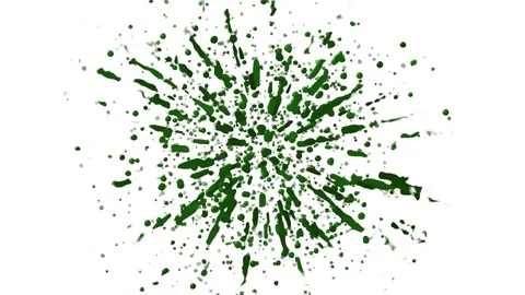 Green Splatter background Vídeos de archivo 82466877