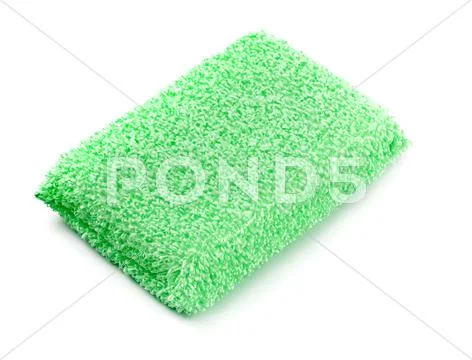 Green sponge Stock Photos