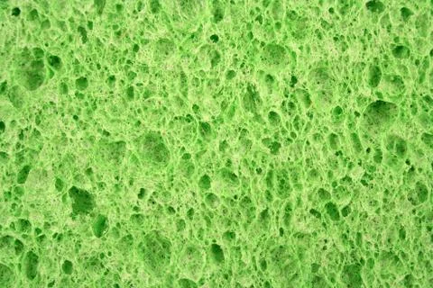 Green sponge textured background Stock-Fotos