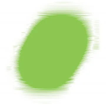 The green spot on thin stripes abstract background Stock Illustration