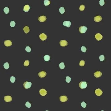 Green spots vector background Stock Illustration