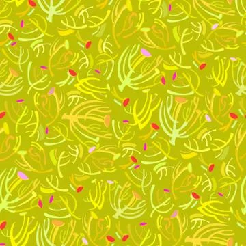 Green sprig background. Stock Illustration