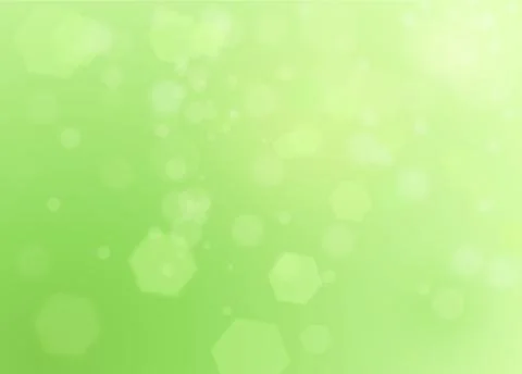 Green spring natural background with ray of lights Illustrazione stock
