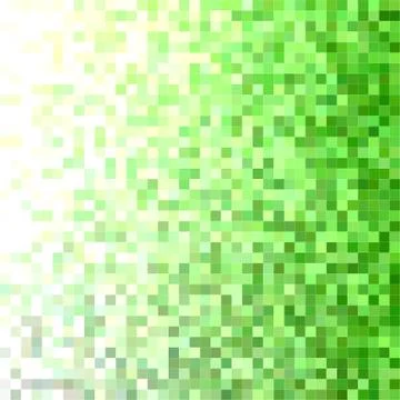 Green square mosaic vector background design イラスト素材