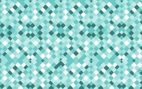 Green square  pattern background design . Stock Illustration