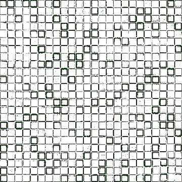 Green square pattern creating textured background design Stock Photos