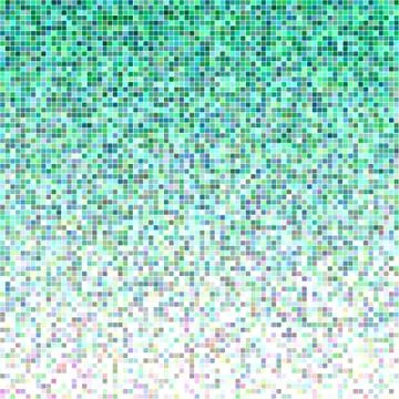 Green square pixel mosaic vector background イラスト素材