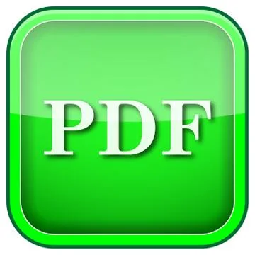 Green square shiny icon Stock Illustration