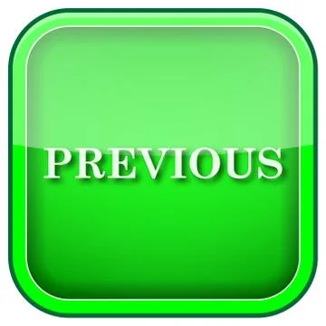 Green square shiny icon Stock Illustration