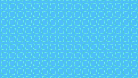 Green Square Shuffle on Blue Background Video stock 151100458