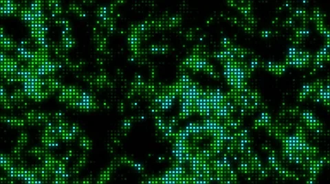 Green square videogame Background Stock Footage 45574192
