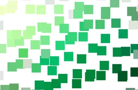 Green squares abstract vector background. Simple pattern. Stock Illustration