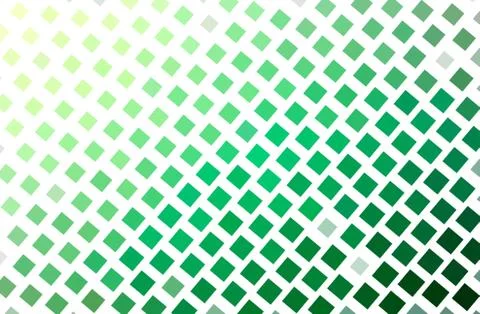 Green squares abstract vector background. Simple pattern. Stock Illustration